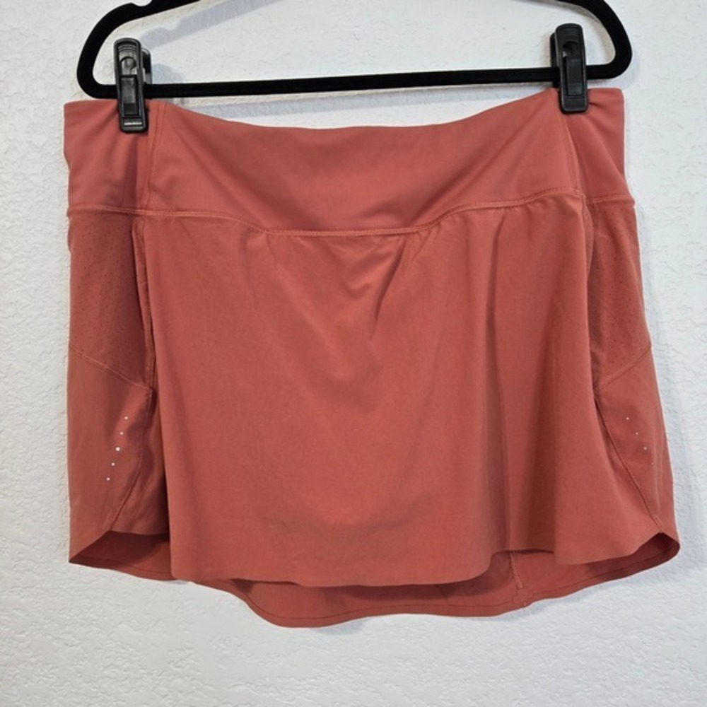 Athleta Run With It Jupe‎ Short 14" Activewear Running Tennis Workout Skort